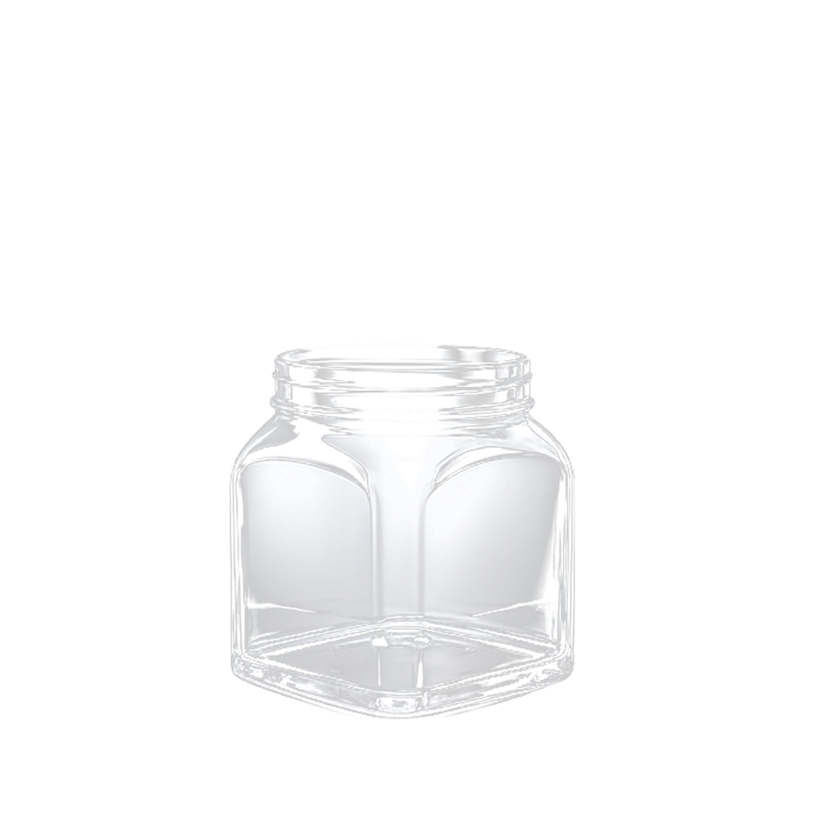 SQUARE JAR 800 ml